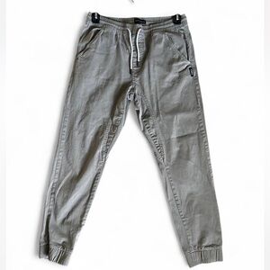 Silver Jeans Men's Light Gray Joggers. Men’s Size Small.